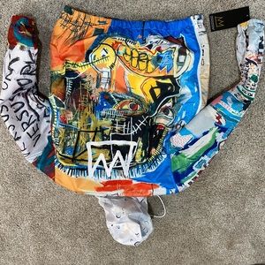 Members only basquiat windbreaker